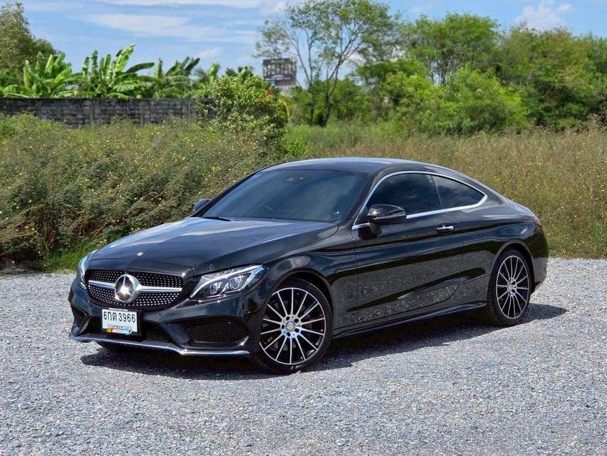 รหัสรถ NC3966 BENZ C250 Coupe AMG Dynamic [W205] ปี : 2017
