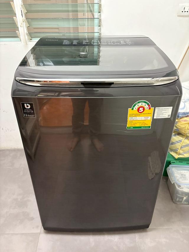 เครื่องซักผ้าซัมซุง SAMSUNG  ซัมซุงฝาบน ACTIV DUALWASH 21 กก. รุ่น WA21M8700GV (21กก.) 9,500 บาท 8