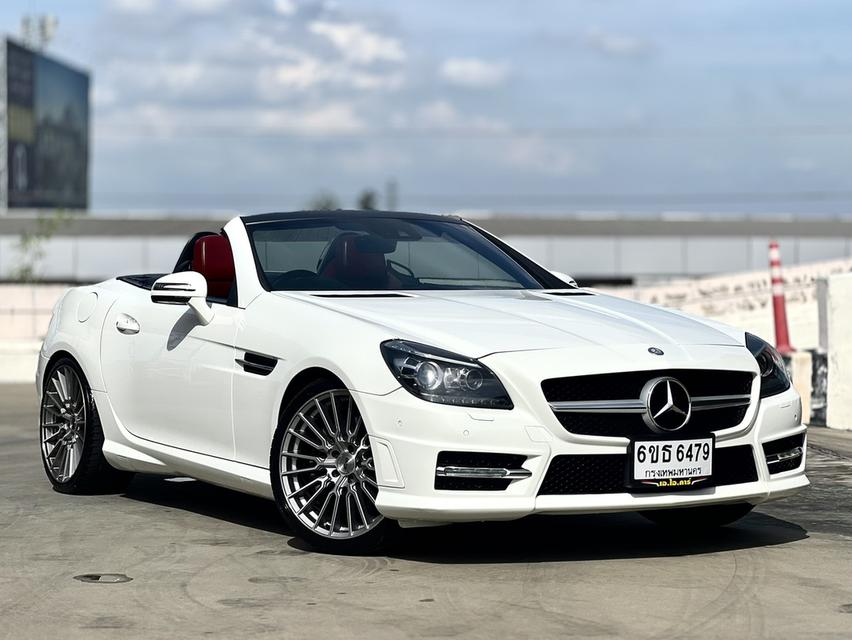 ไมล์ 70,000 กม. BENZ SLK-CLASS, 200 KOMPRESSOR ROADSTER โฉม R172 ปีจด 2015 สีขาว เบาะแดง 7