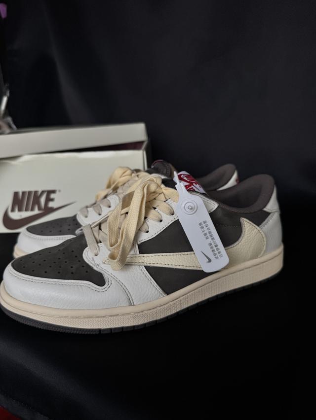 Nike Air Jordan 1 Low Travis Scott Reverse Mocha Brown White DM7866-162 รูปที่ 10