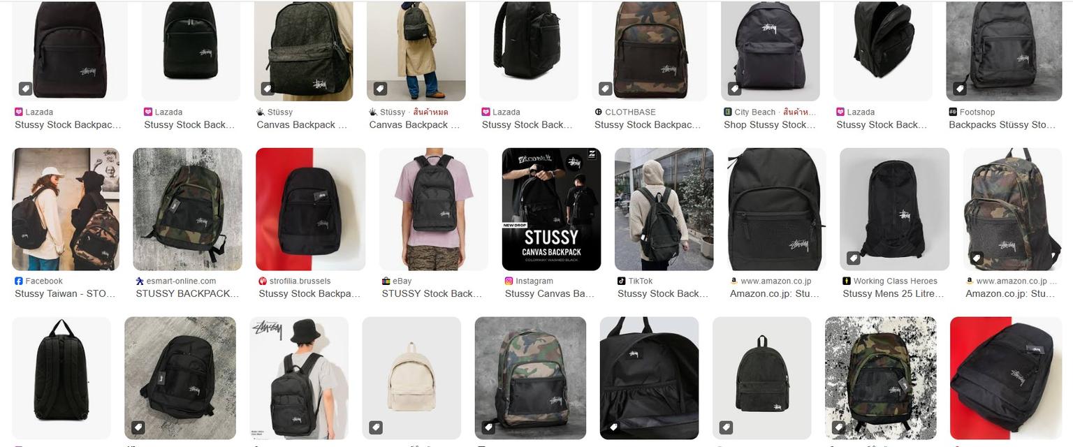 Stussy Stock Bacpack 14