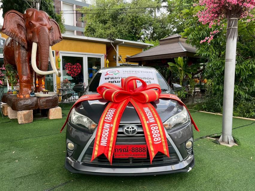 ไก่รถสวยคัดเกรดAคะ ราคาพิเศษขายเพียง239,000บาท รถToyota YARIS ตัว E เครื่อง1.2cc. ปี2014 ไมล์แท้ 176,xxx กม. เครื่องเบนซิน เกียร์AUTO