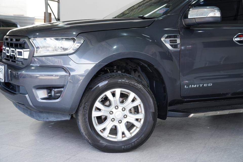 FORD RANGER Hi-Rider 2.0 Limited DOUBLECAB AT ปี 2018 สีเทา 2