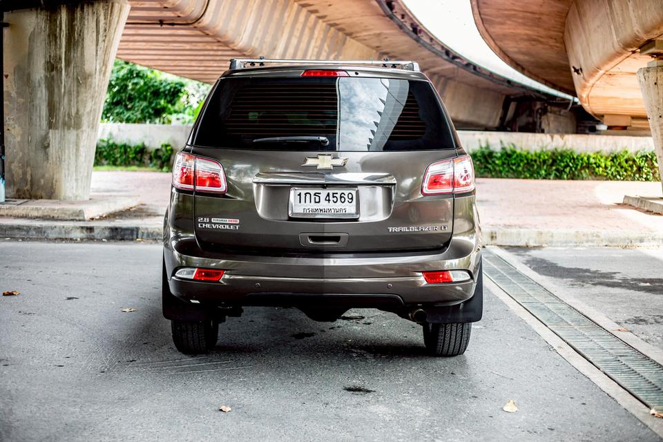 CHEVROLET TRAILBLAZER 2.8 LTZ 4WD ปี 2013 สีน้ำตาล รถครอบครัว 7 ที่นั่ง 7