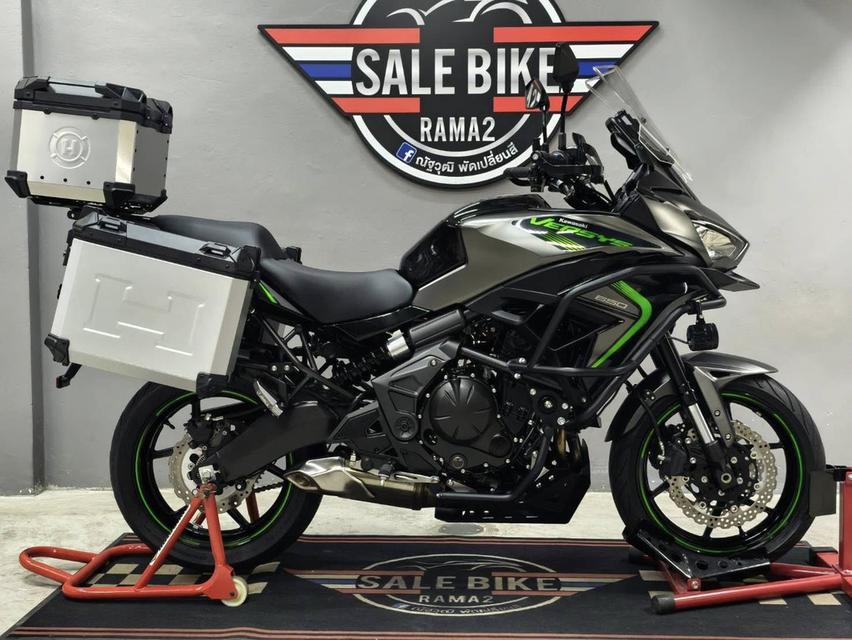 Kawasaki Versys650 ปี 2025 abs จอสีโฉมปัจจุบัน สภาพเหมือนออกศูนย์ แต่งเต็ม รูปที่ 1