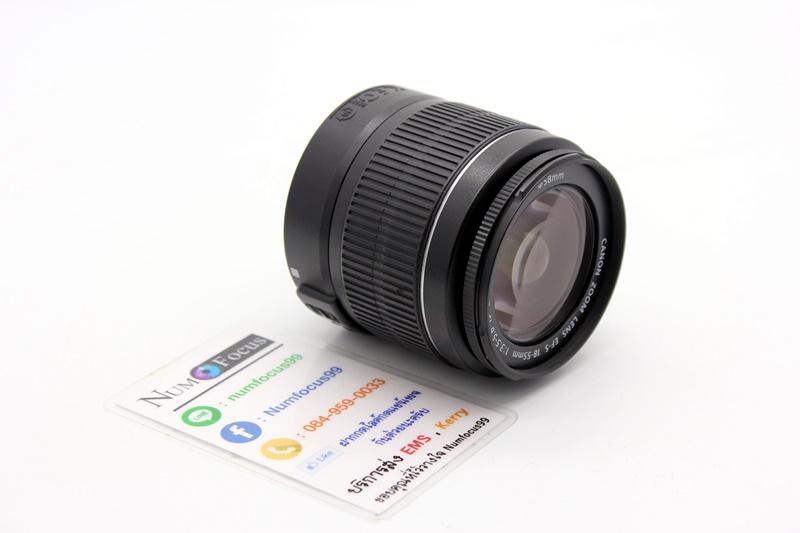 เลนส์ CANON ZOOM EF-S 18-55mm IS II เลนส์ใสไม่มีราไม่มีฝ้า ออโต้โฟกัสปกติ รูปย่อยที่ 2