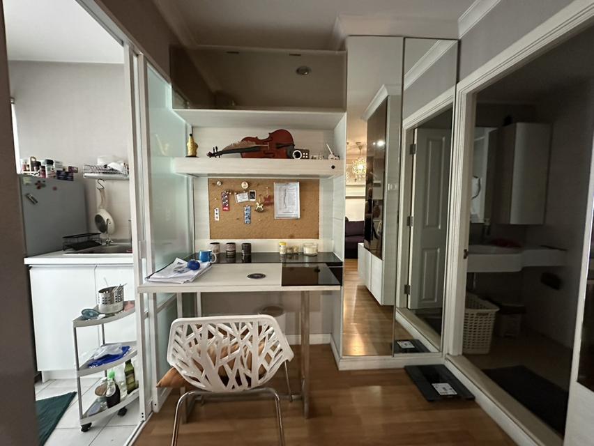 ให้เช่า คอนโด 1 นอน ลุมพินี เพลส พระราม 9 รัชดา ใกล้ MRT พระราม 9 เฟอร์ครบ 38 ตรว 14 ชั้น 2