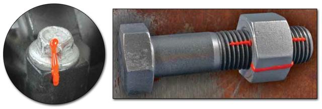 Cross Check สีทาหัวน็อต สีป้ายสัญลักษณ์