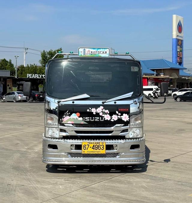 Isuzu NPR 150 รถสไลด์ถาดกองพื้น