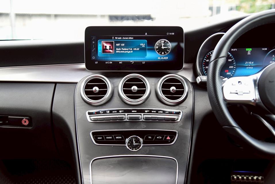 รหัสรถ CBL1477 Mercedes-Benz C200 1.5 AMG Dynamic Coupe W205 AT 2019 13