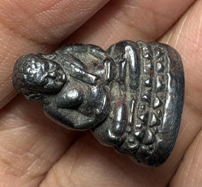 🙏รูปหล่อพระสีวลี ไม่ทราบที่🙏พระสังขจาย เนื้อเมฆพัตร องค์ละ 550 รูปที่ 9