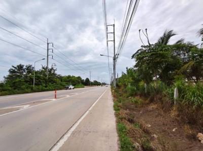 ขายที่ดินสวยติดถนน3304ฉะเชิงเทรา บนเนื้อที่ 21-1-37 ไร่ ที่ดินสวยเขต EEC ทำเลเชื่อม 3304 – 331 6