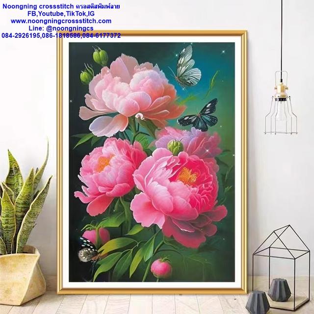 ร้าน Noongning Cross stitch ครอสติสพิมพ์ลาย จำหน่ายอุปกรณ์ครอสติส ภาพติดเพชร92 3