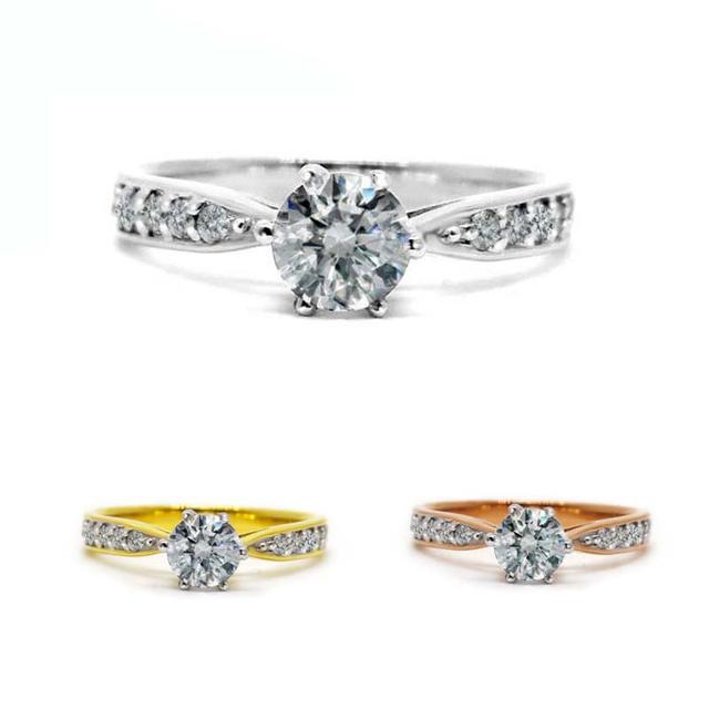 FineJewelThai ครบรอบ 25 ปี แหวนเพชร เพชรพรีเมี่ยม ราคาสุดพิเศษ R1291 รูปที่ 2