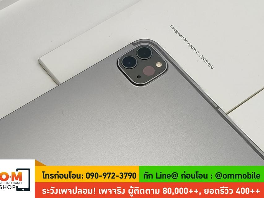 ขาย/แลก iPad Pro 12.9 Gen6 M2 128GB Cellular + Wifi สี Space Gray ศูนย์ไทย Apple Care+ 02/12/2025 สภาพสวยมาก ครบกล่อง เพียง 29,990 บาท  8