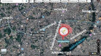 ขายที่ดิน เจริญนคร56 ธนบุรี  สำเหร่  เนื้อที่ 403 ตรว เหมาะอยู่อาศัย ลงทุน ทำหอพัก ใกล้ไอคอนสยาม   2