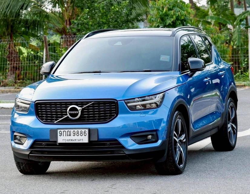 รหัสรถ PR9886 Volvo XC40 T5 AWD R-Design รุ่น Top Fulloption เจ้าของเดียวออกห้าง Volvo Thailand ปี 2019