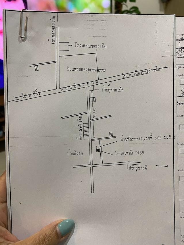 ตึกแถวชั้นเดียว 2 ห้อง ขนาด 40 ตารางวา 8