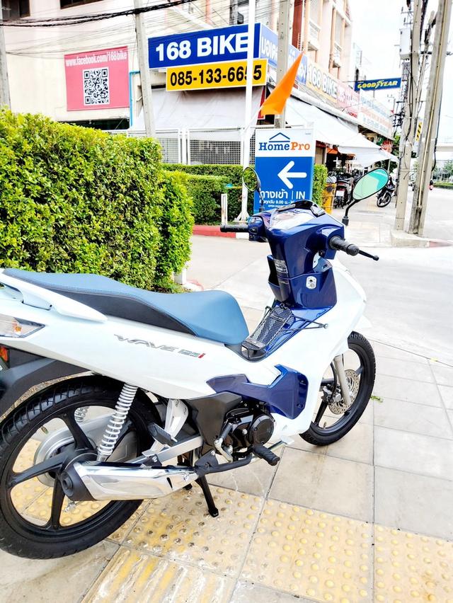  Honda Wave125i LED ตัวท็อป ปี2024 สภาพเกรดA 1083 km เอกสารพร้อมโอน 6