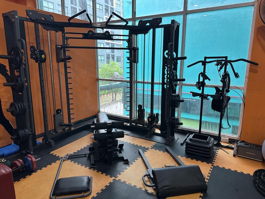 ขาย Smith Machine แถมอุปกรณ์ทุกชิ้นตามภาพ 
