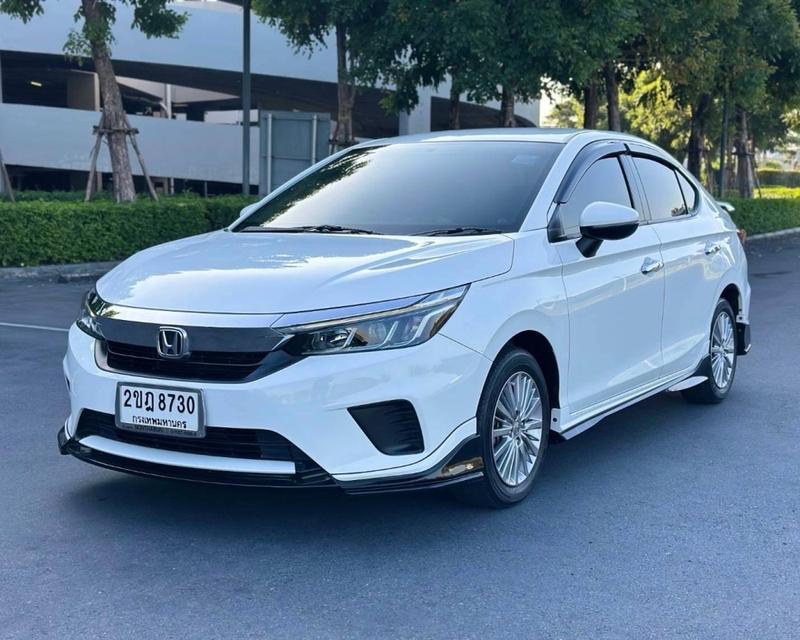 HONDA CITY 1.0 V Turbo โฉม ปัจจุบัน (4D) เกียร์ Auto สีขาว ปี 2021 รหัส QT8730 5