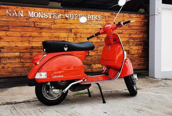 Vespa PX 125 สีส้ม 7