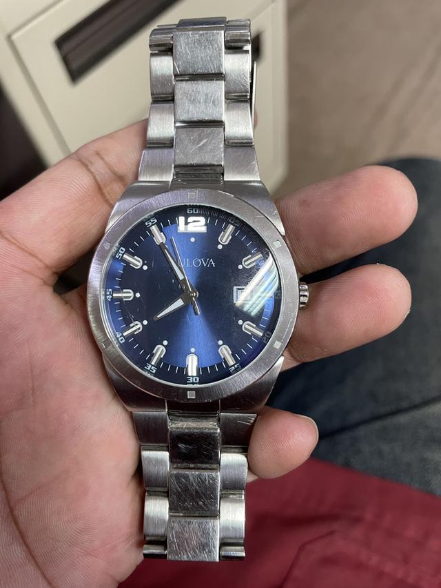 BULOVA CLASSIC COLLECTION 43MM QUARTZ WATCH. 96B220