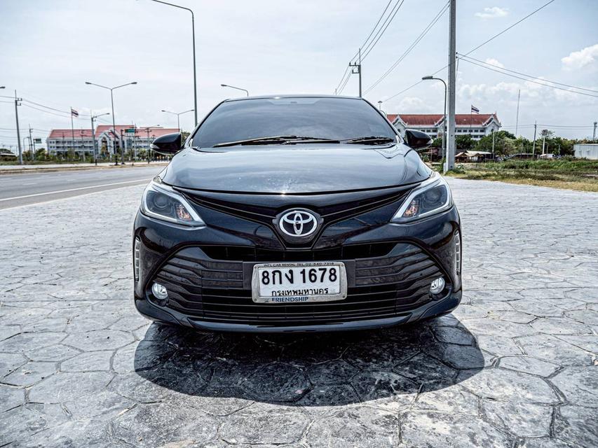 Toyota Vios 1.5. Mid สีดำ 4 ประตู ปี 2019 เดิมคลีนๆสวย 2