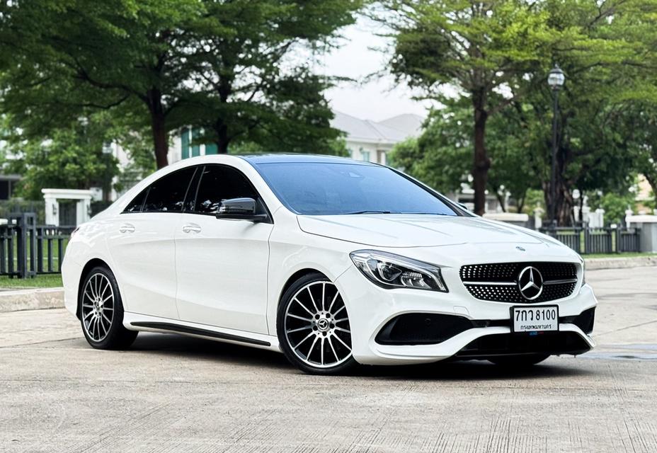 BENZ CLA250 AMG Dynamic White Art Edition (facelift) ปี 2018 สีขาว เจ้าของเดียว ราคาถูกมาก รูปที่ 3