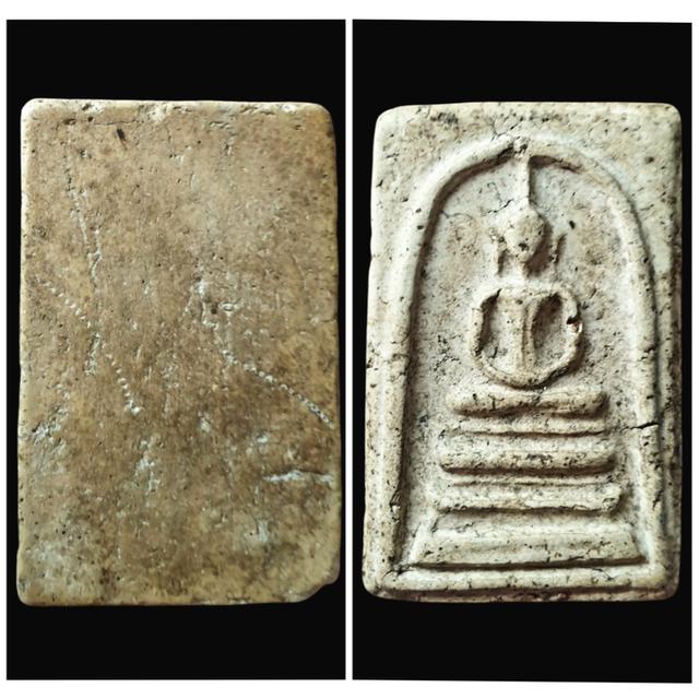 "สมเด็จวัดระฆัง พิมพ์ฐานแซม พิมพ์ที่ 2 บล็อกแม่พิมพ์หลวงวิจารณ์เจียรนัย"