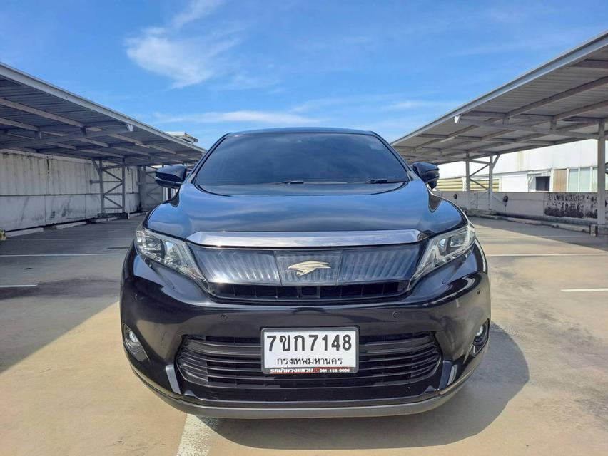 Toyota Harrier 2.0 L Premium เบนซิน ปี2014 ไม่เคยมีอุบัติเหตุ ไม่เคยติดแก๊สประวัติดี เข้าศูนย์ตลอดสีดำ