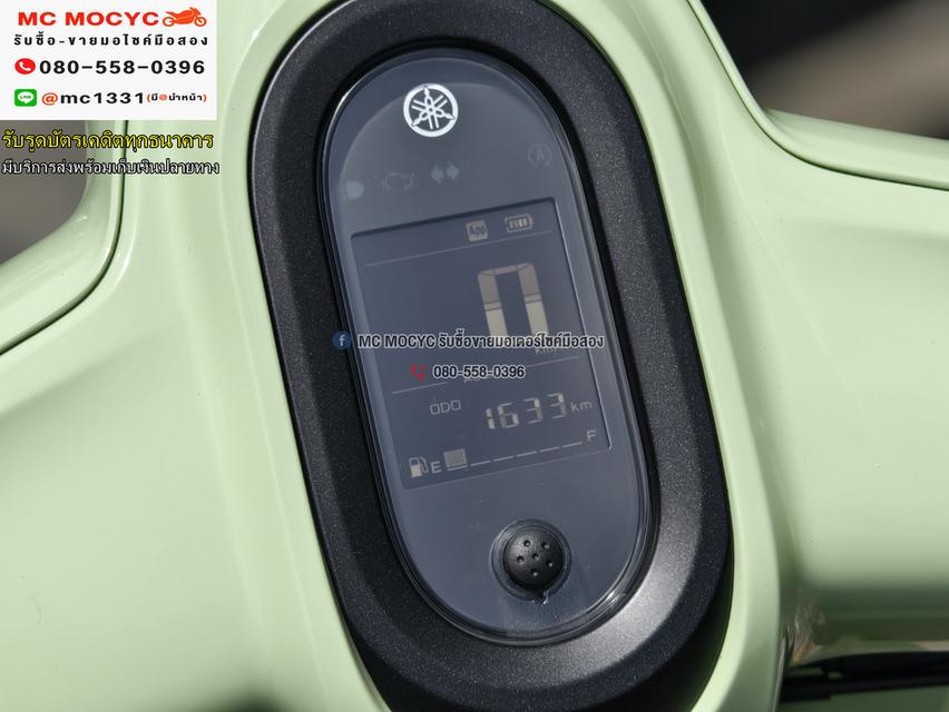 Fazzio 125 2025 อายุ2เดือน วิ่ง1000โล มีระบบYconnect NO1170    6