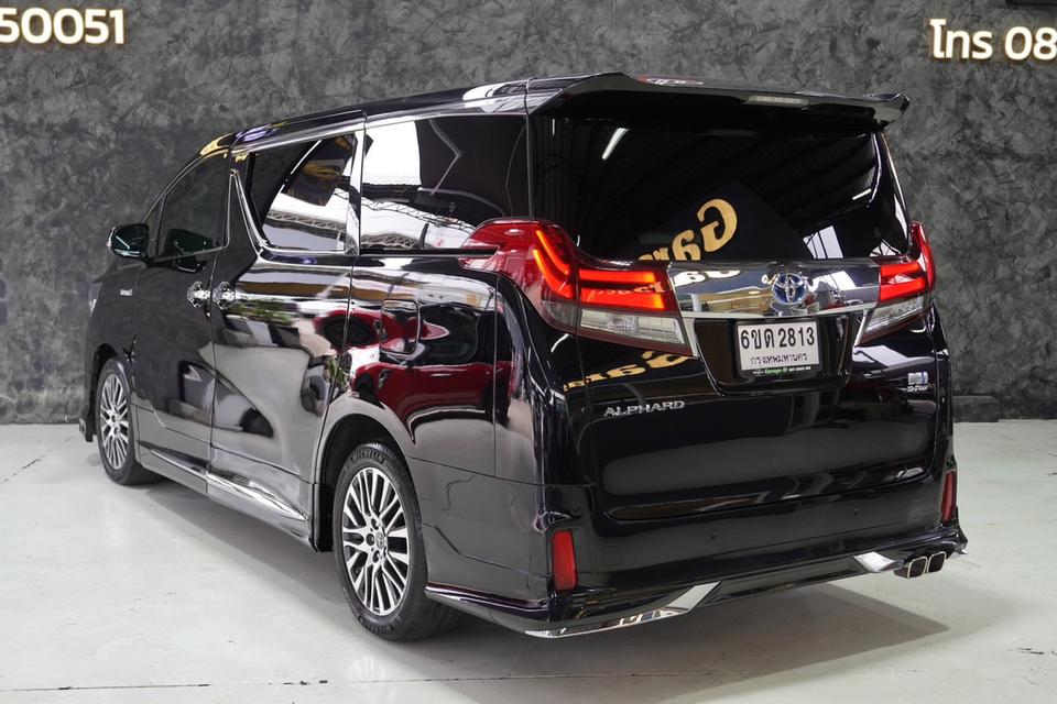รหัสรถ JRS2813 Toyota Alphard 2.5 ไฮบริดตัวท็อปเบาะมิกกี้ ปี 2016 มือเดียว