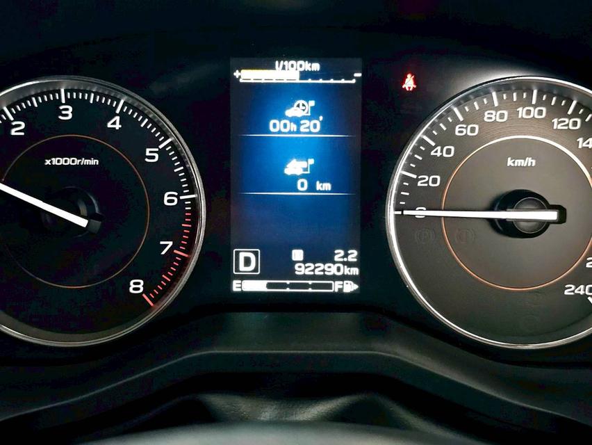 รหัสรถ SEZ1939 Subaru XV 2.0 I-P Minor Change เกียร์ ออโต้ เบนซิน สี เทา ปี 2018 18