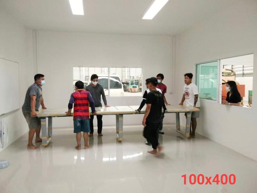 โต๊ะรับประชุม   ยาว 4 เมตร  ( เพจ : Chat_Shop ) 2