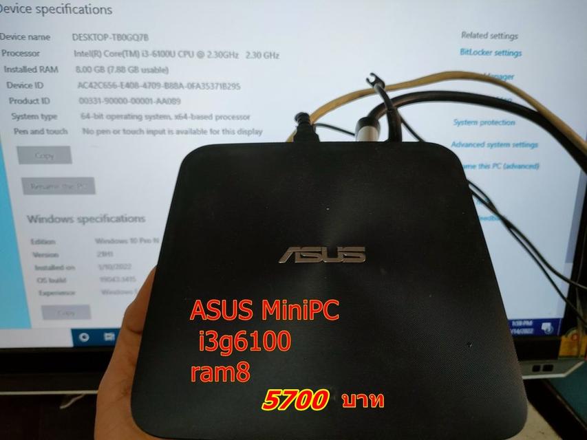 ขายมินิ PC asus คอมเล็กเท่าฝ่ามือพกพาง่าย รูปที่ 6