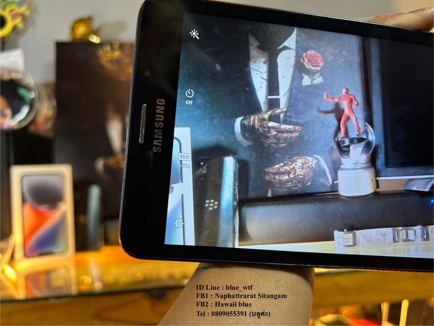 Samsung TabA(6) จอ7นิ้ว ใส่ซิมโทรได้ 4G สภาพสวย ใช้งานปกติ ได้ทุกซิม