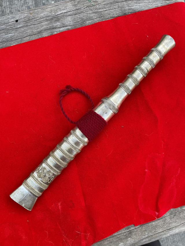 มีดหลูบเงินโบราณล้านนา ครูบาเทวฤทธิ์ มีดซุยอุ่ม มีดหมอล้านนา เจ้าน้อยต้นตาทิพย์ 11