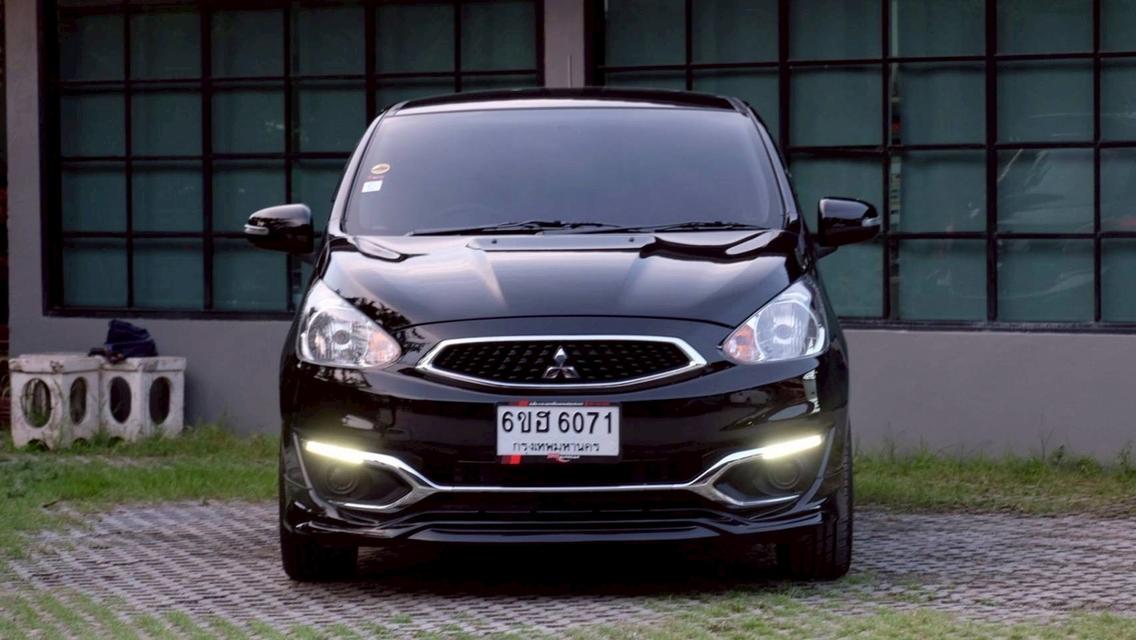 รหัสรถ KN6071 MITSUBISHI MIRAGE เครื่อง 1.2 รุ่น GLX เกียร์ MT ปี 2018