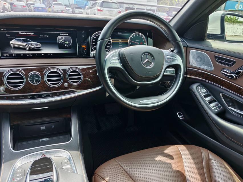 รถเข้าใหม่! Mercedes-Benz S500e Executive Plug-in Hybrid 2017 จดทะเบียนปี 2018 12