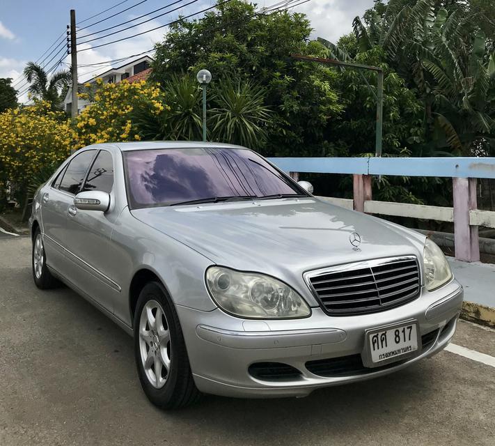 🔔 BENZ S280 LONG WHEELBASE ตัวถังยาว 2004 มือเดียววิ่งแค่ 150000 km ไมล์แท้สภาพสวยเครื่องยนต์เดิมM112 ไม่ติดแก๊ส  1