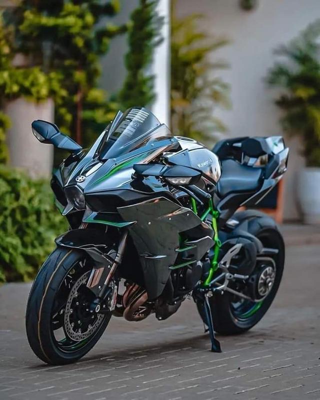 Kawasaki Ninja H2Rสีดำ 1