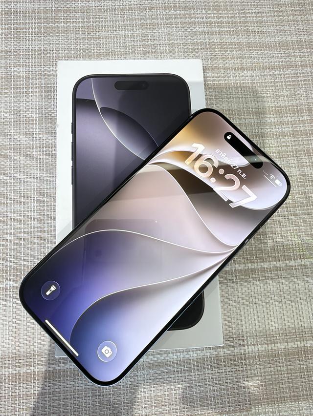 iPhone 16 Pro 256 สีดำผ่อนได้ รับเทิร์น