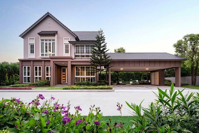 บ้านเดี่ยวหลังใหญ่โครงการใหม่ สราญสิริ แกรนเด พุทธมณฑล สาย 3 น่าอยู่มาก  สราญสิริ by แสนสิริ  ทวีวัฒนา กรุงเทพมหานคร 1