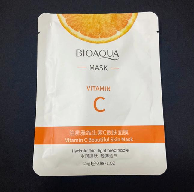 แผ่นมาส์กหน้า BIOAOUA VC Mask Vitamin C
