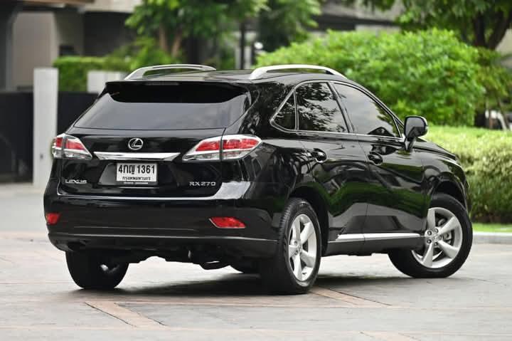 Lexus RX 270 สีดำสวยมาก