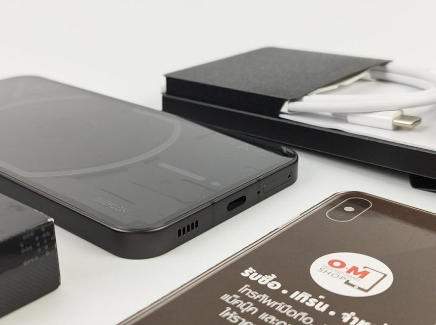 ขาย/แลก Nothing Phone1 5G 8/256 สี Black สภาพสวยมาก Snapdragon778G+ แท้ ครบกล่อง เพียง 16,900 บาท 6