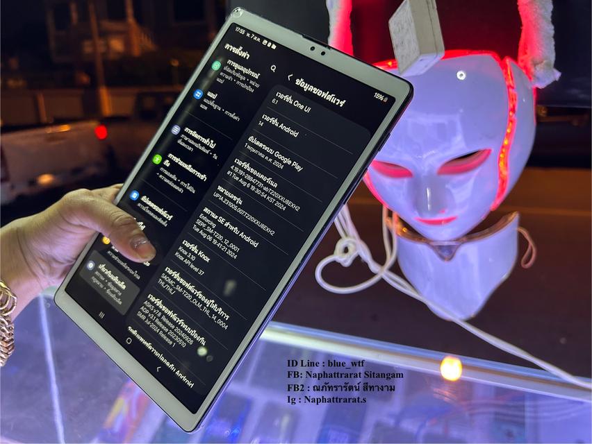 Samsung Tab A7 Lite ใส่ซิมโทรได้ 4Gจอ8.7นิ้ว Rom32 Ram3 Android14โหลดได้ทุกแอพ ปกติ ได้ทุกซิม