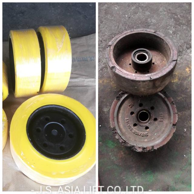 หล่อล้อโพลียูริเทน ล้อForklift