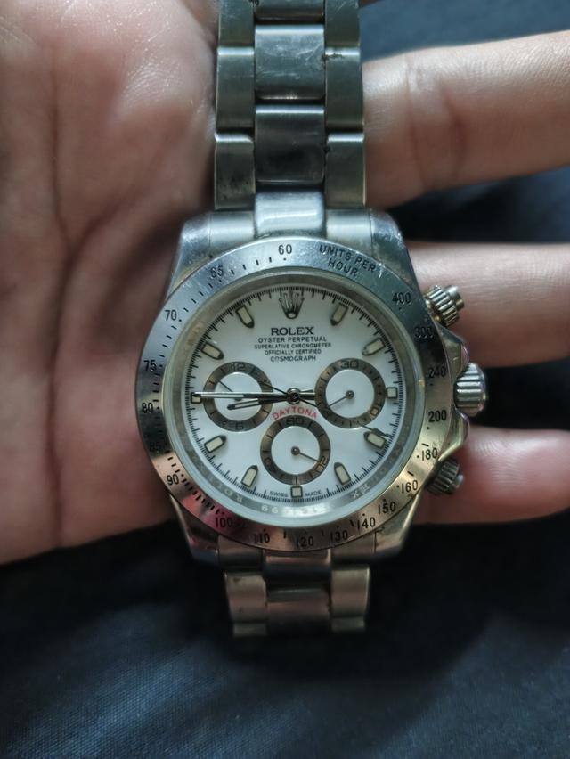 นาฬิกา Rolex Daytona Limited Edition 1992 Mirror AAA" ระบบ Automatic kenetic ใช้งานได้ ไม่ชำรุด สภาพดีเยี่ยม